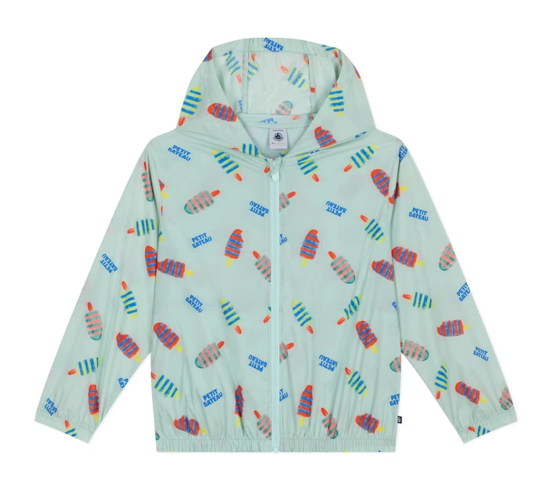 Petit Bateau Boy's A0f5j Day Clothing, Spray/Multico, 4 Years