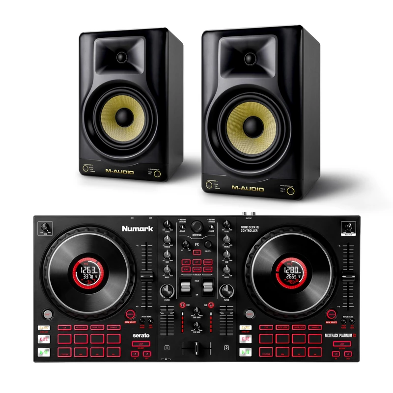 Numark Mixtrack Platinum FX and M-AUDIO Forty Sixty Bundle