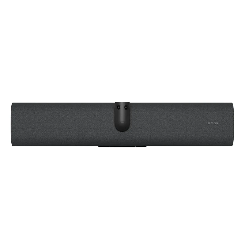 Jabra PanaCast 40 Video Bar System (VBS) Bar Only, Small Meeting Room Android Video Bar, 180° Field-of-View Video Conferencing System with Mic and Speakers, Certified for Zoom Rooms, Black, UK plug