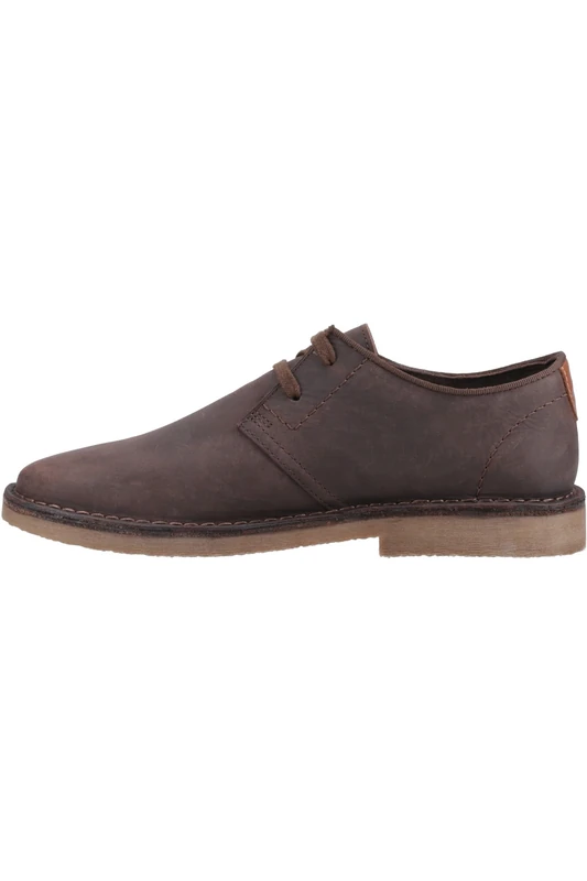 Hush Puppies Male Scout Leather Lace Up, Brown, 10