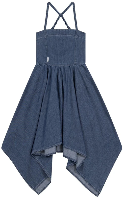 Replay Girl's Sg3251.050.774 286 Dress, 009 Medium Blue, 14 Years - Image 1