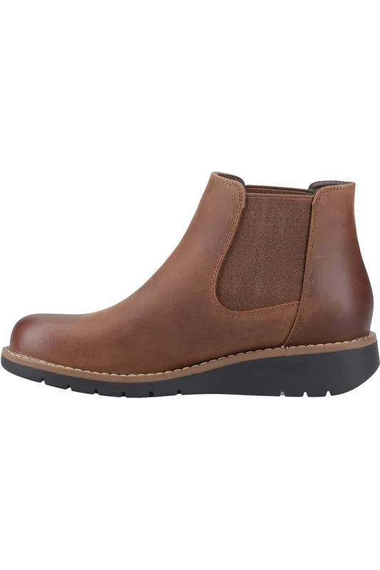 Hush Puppies Female Leonie Ankle Boots, Brown, 4 - Image 1