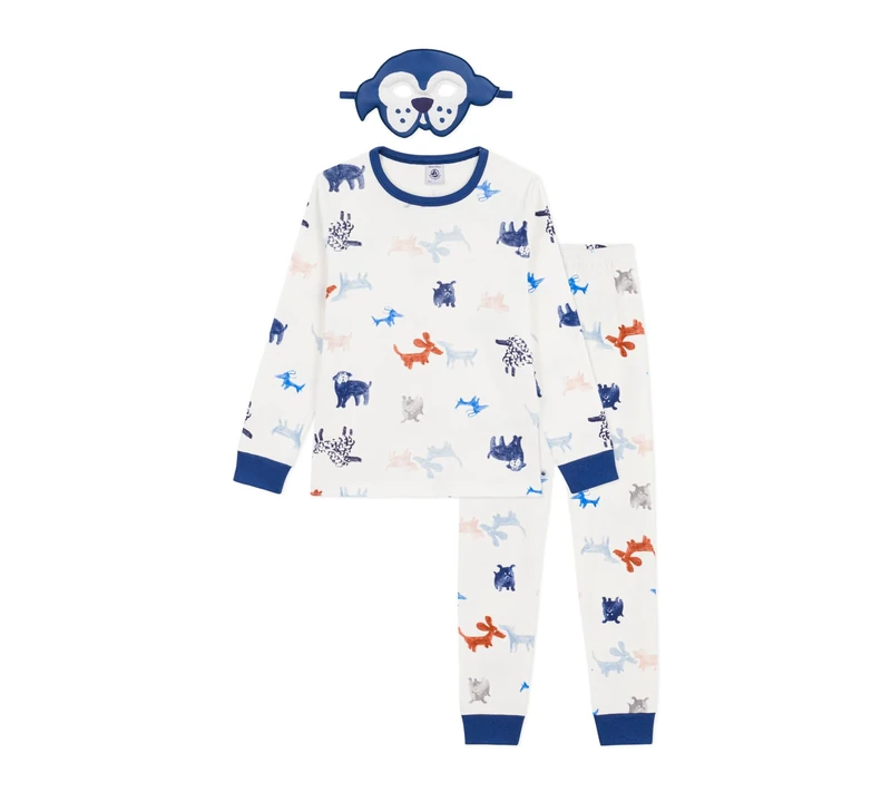 Children's Pyjamas in Cotton Printed Dogs