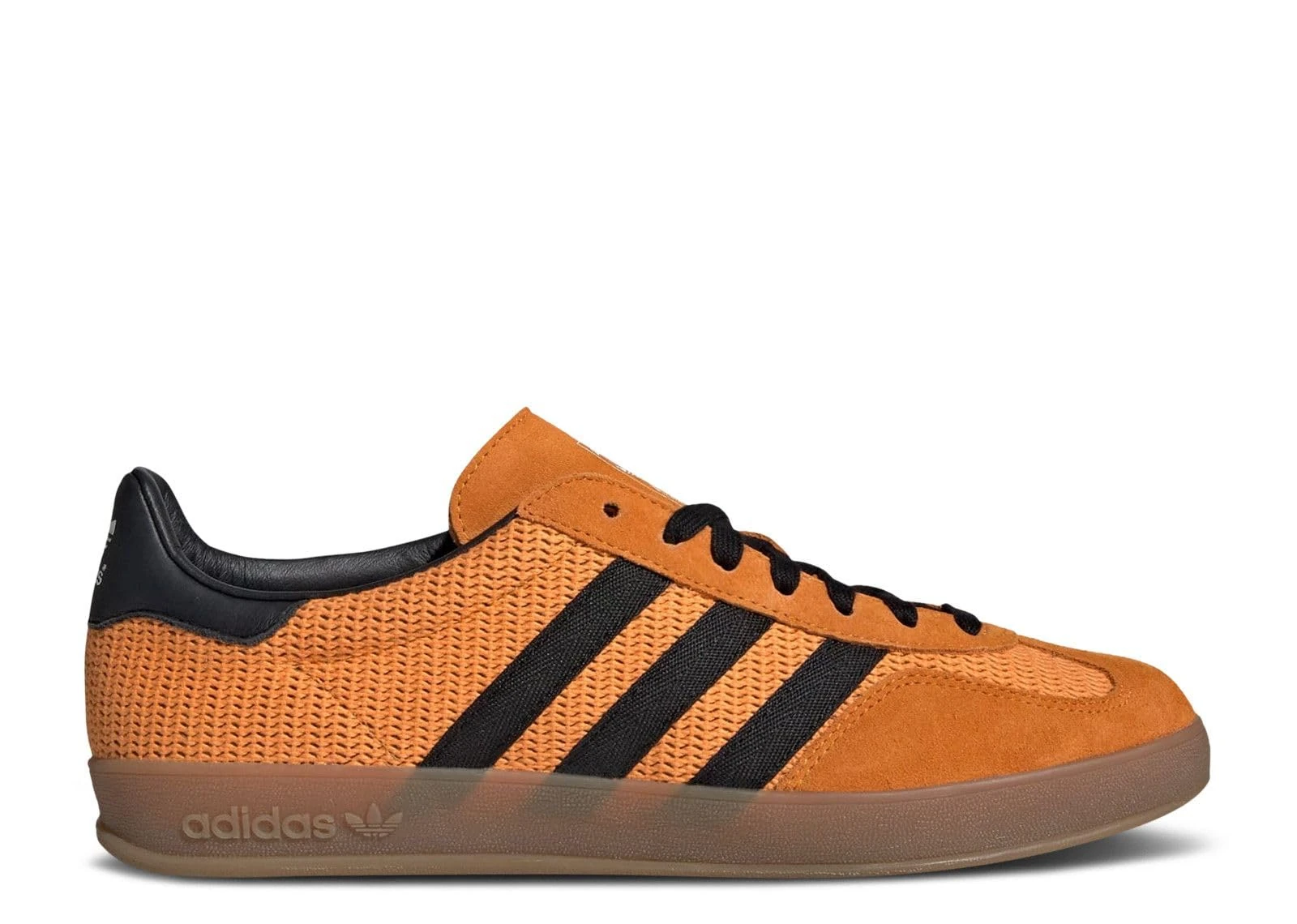 adidas Originals Gazelle Indoor Womens Sneaker, Equipment Orange/Core Black/Gum, 6 UK
