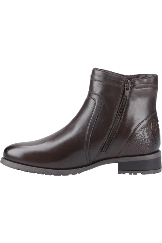 Hush Puppies Female Scarlett Ankle Boot, Brown, 3