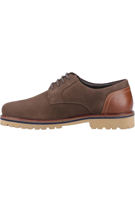 Hush Puppies Male Marcus Lace Shoe, Brown, 11