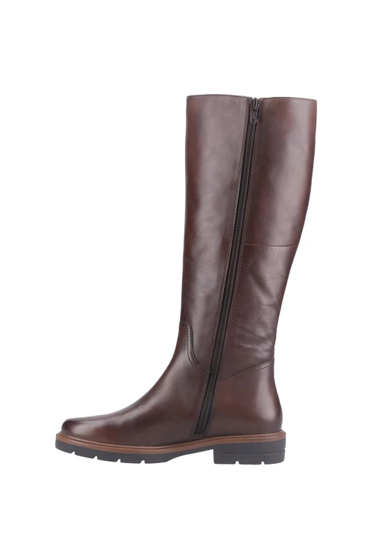 Hush Puppies Female Tallulah Long Boot, Brown, 3