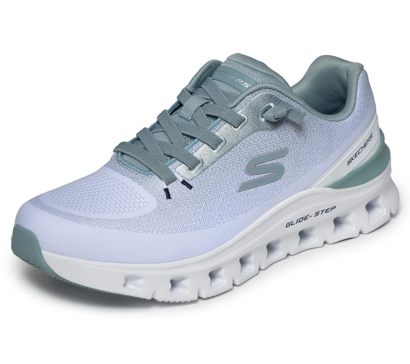 Skechers Men's Engineered Jacquard Knit Flat Gore Slip On Sneakers