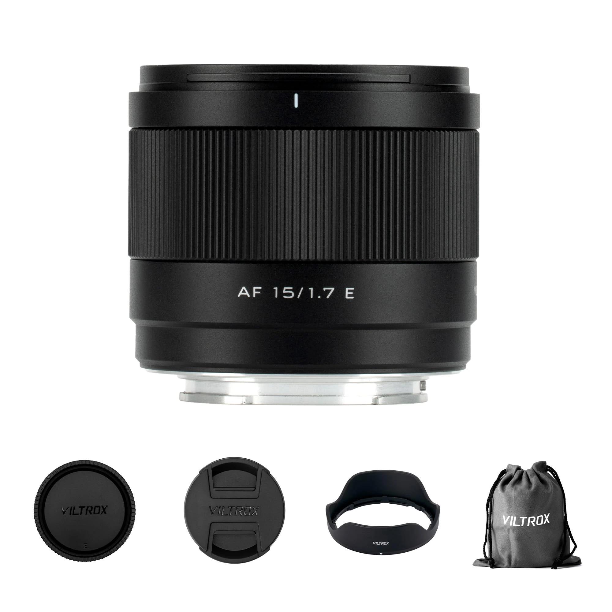 VILTROX 15mm F1.7 E Lens for Sony E-Mount, AF 15mm f/1.7 Ultra Wide Angle Autofocus APS-C E Lens Compatible with Sony a6300 a6400 a6500 a6600 ZV-E10 FX30 A6700 ZV-E10II a7Ⅲ a7RⅢ a7Ⅳ a7RⅣ a9 a1