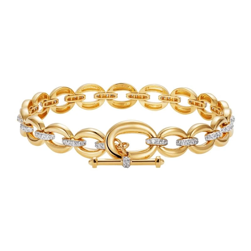 NADINE AYSOY, Catena Yellow Gold Bracelet