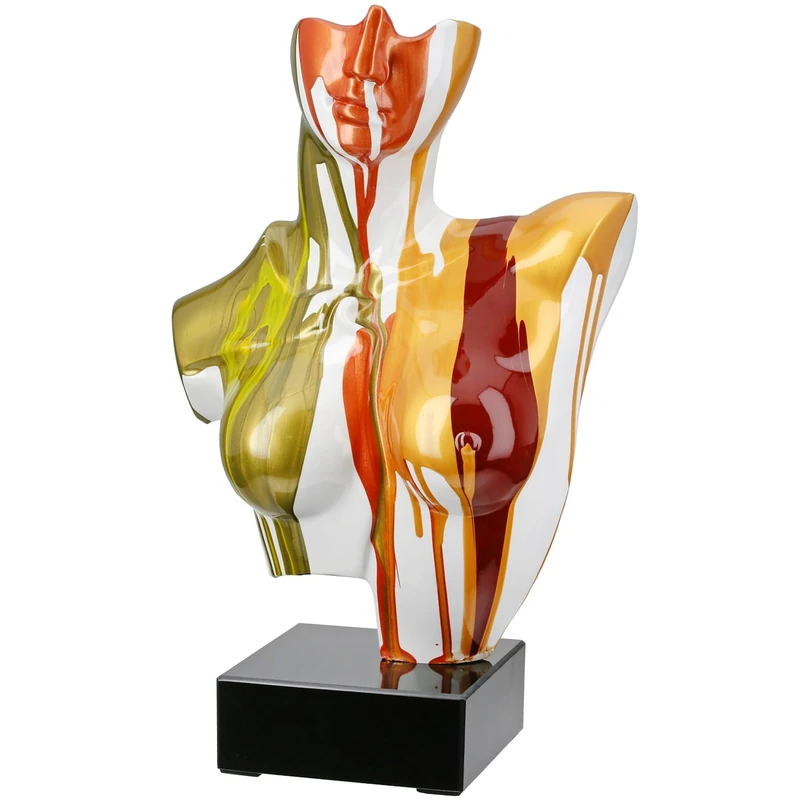 Casablanca modernes Design Decorative Sculpture, Resin, marble, Multicoloured, Höhe 39