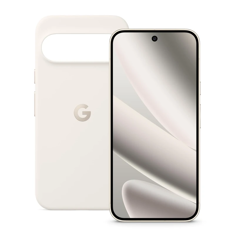 Google Pixel 10 Pro XL - Unlocked Android Smartphone with Gemini, Triple Rear Camera, 24+ Hour Battery and 6.8" Super Actua Display - Porcelain, 512GB+Case