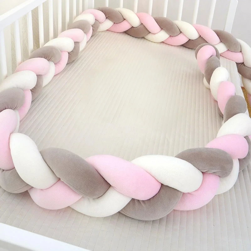 GYCS Braided Knotted Cushion, Knot Cushion, Knot Pillow, 100% Cotton Bed Set All Round Braided Protector for Room Decor,A07,400cm