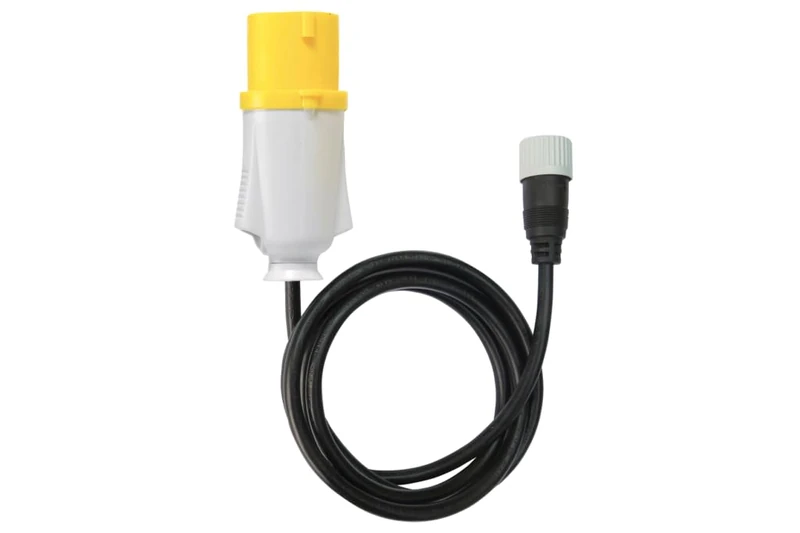 Kewtech EZY110 110V Mains Lead Compatible with EZYPAT Plus & SMARTPAT PAT Testers, BS4343 Plug for 110V Run & Leakage Testing, Compliant with COP 5 Standards