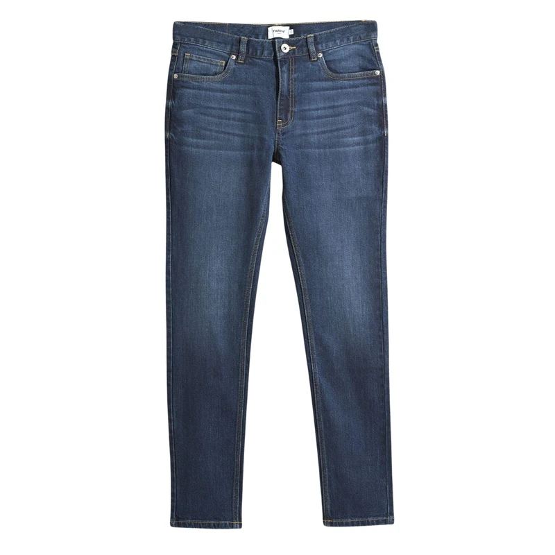Farah Men's Drake STR WASH Jeans, MID Denim, 36