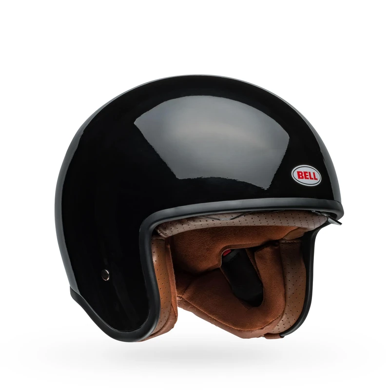 Bell TX-501 Solid ECE Open-Face Helmet, Modern Features, Performance, Classic Bell 500-TX Design, Authentic Innovation, Color: Black, Size: 2X