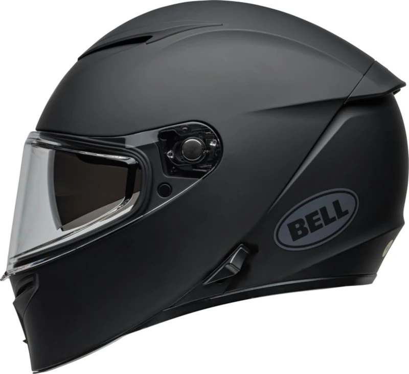 Bell Lithium Mips Solid ECE Helmet, Dynamic Shell, Drop-Down Sun Shield, Multi-Density EPS, Clickrelease V2 Shield, Pinlock Included, Optimum Fit, Matte Black, Size: 3X