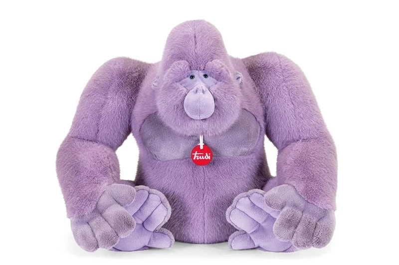 Trudi Gorilla Giorgio | Plush animals gift idea | Exotic animals | 48x45x37 cm size XXL | model 27768