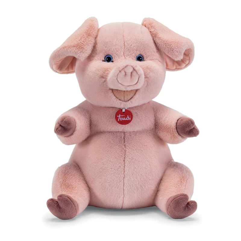 Trudi Pig Zack | Gift plush, lucky pig | Farm animals | 27x36x26 cm size L | model 24084