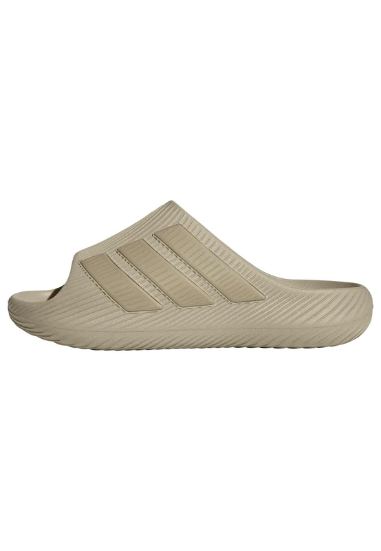 adidas Men's Purechill Slides Sandal, Khaki Three/Gold rw/Gold rw, 7 UK