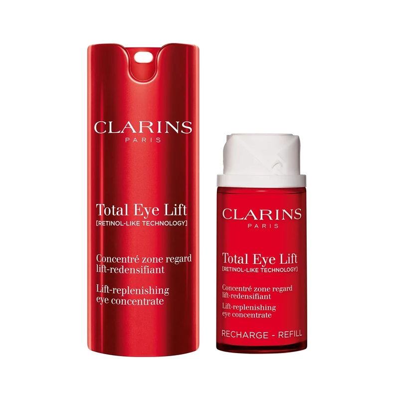 Bundle of Clarins Total Eye Lift 15ml + Total Eye Lift 15ml Refill