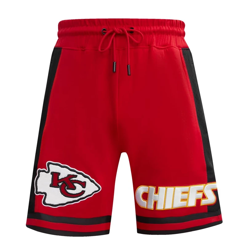 Pro Standard Mens NFL Kansas City Chiefs Retro Classics Athletic Short Red/Black M