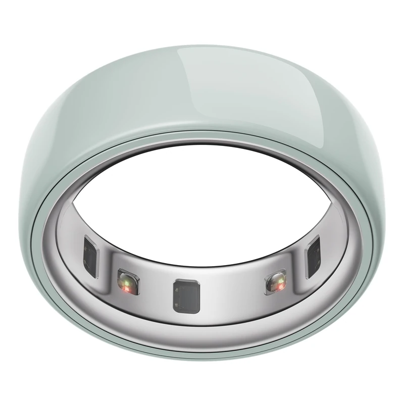 Oura Ring 4 - Ceramic Tide - Size 13 - Smartring | Non-Standard Fit – Measure with Compatible Size Kit | Sleep, Heart Rate and Fitness Tracking Wearable | 8-Day Battery, iOS/Android Supported
