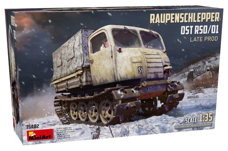 Miniart 1:35 Raupenschlepper Ost RSO/01. Late Prod