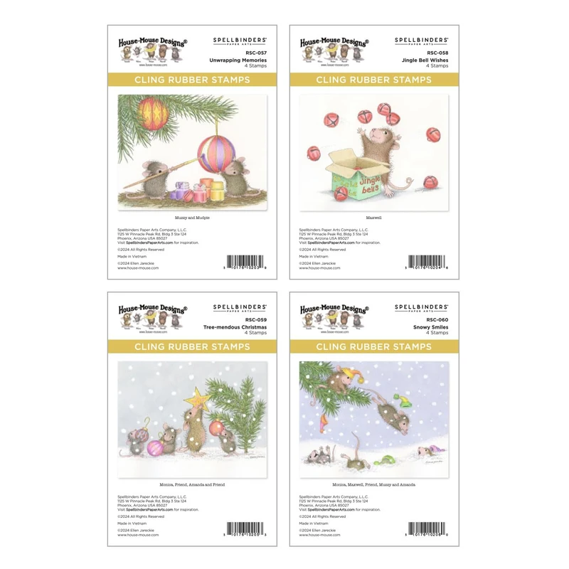 House-Mouse Tree-mendous Christmas Collector Bundle, red