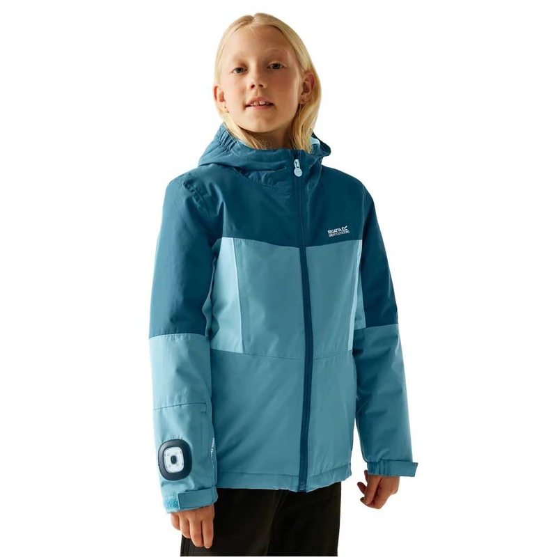 Regatta Kids Beamz Waterproof Jacket Reflective Trims Insulated Breathable Winter Coat - Image 1