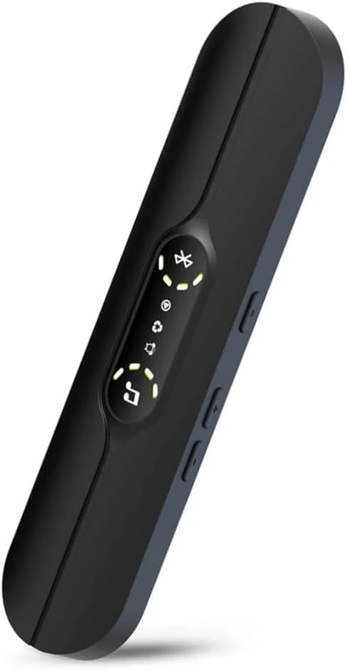 Under Pillow Sleep Bone Conduction Bluetooth Speaker – Built-in White Noise, Sleep Aid Mode, Plug-in Card/Bluetooth Dual Connectivity, Ideal for Side Sleepers & Those with Sleep Difficulties(Black)