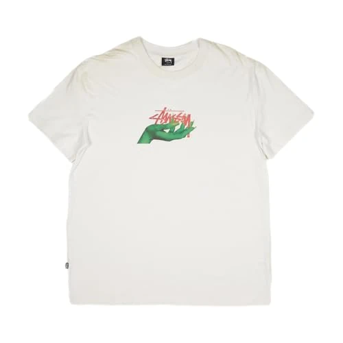 Stussy Pre-Loved 3Hand T-Shirt White