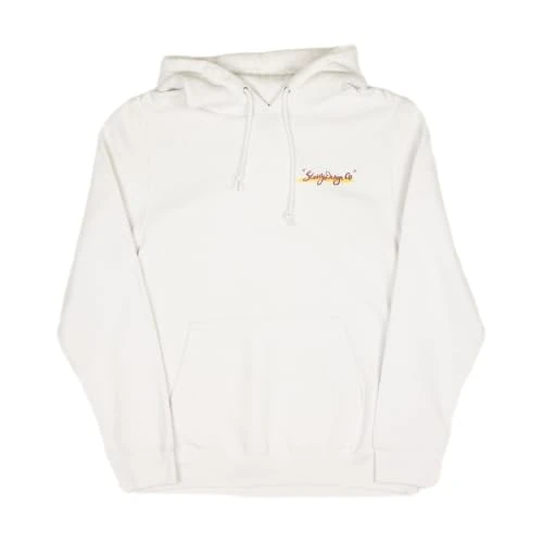 Stussy Pre-Loved Designs Co Hoodie White