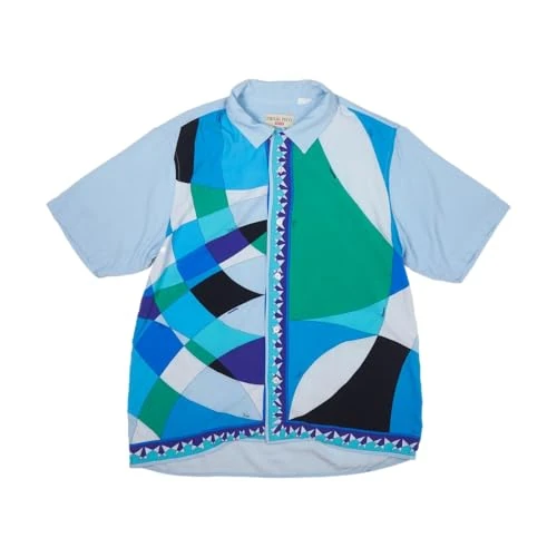 Supreme Pre-Loved Emilio Pucci SS Shirt Blue