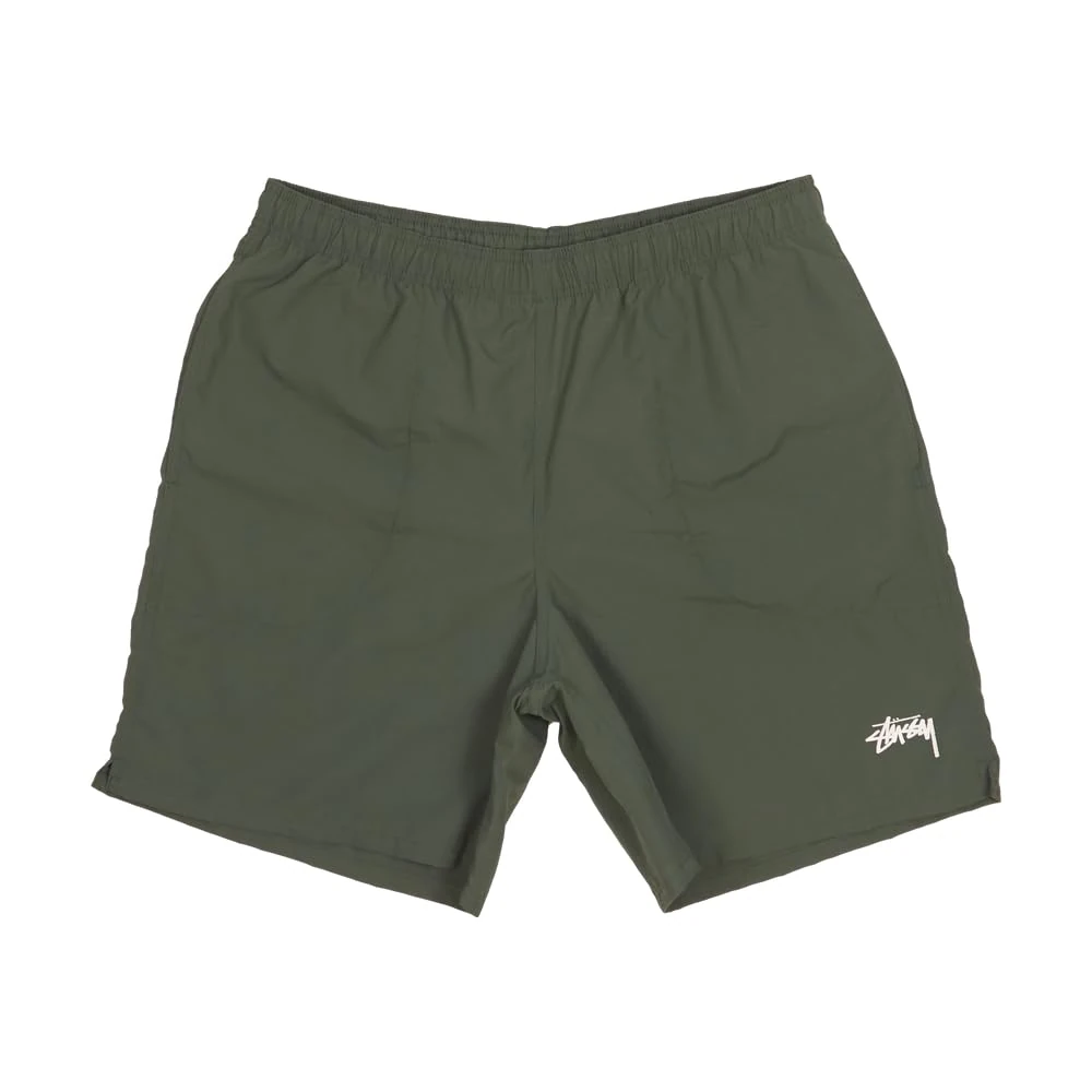 Stussy Pre-Loved Stock Watershorts Green
