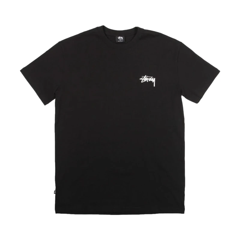 Stussy Pre-Loved 7Orange Dice T-Shirt Black