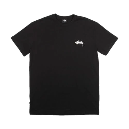 Stussy Pre-Loved 5Orange Dice T-Shirt Black