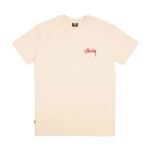 Stussy Pre-Loved Rex T-Shirt Beige