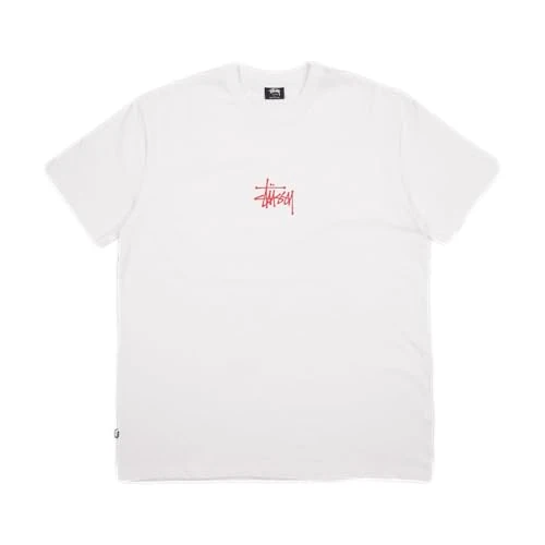 Stussy Pre-Loved 8Dragon T-Shirt White