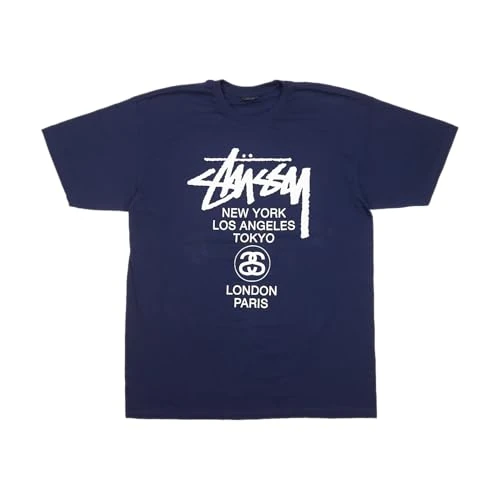 Stussy Pre-Loved 2WT T-Shirt Blue