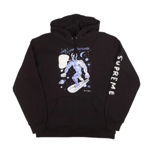 Stussy Pre-Loved Silver Surfer Daniel Johnston Hoodie