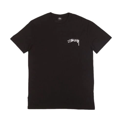 Stussy Pre-Loved Tag T-Shirt Black