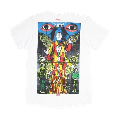 Supreme Pre-Loved Gilbert & George Life T-Shirt White