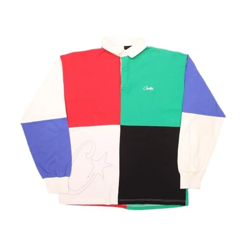 Corteiz Pre-Loved Rugby Shirt Multicoloured