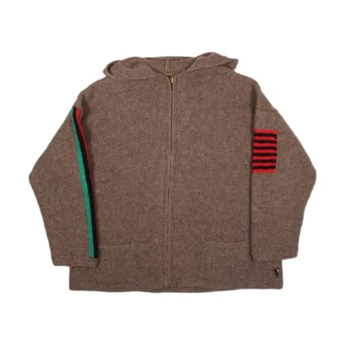 Stussy Pre-Loved Denim Tears Knitted Zip Up Hoodie