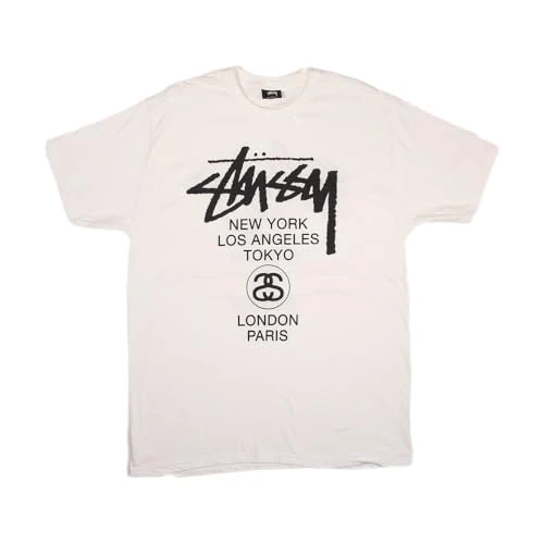 Stussy Pre-Loved 3WT T-Shirt White