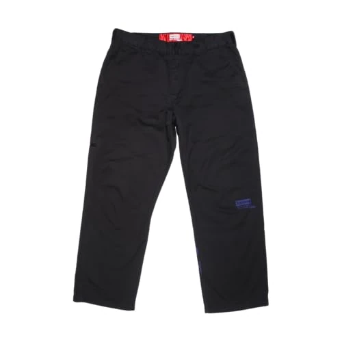 Supreme Pre-Loved CDG Junya Watanabe Printed Work Pants Black