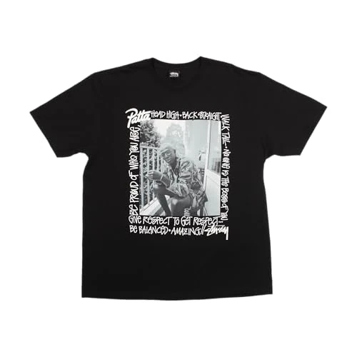 Stussy Pre-Loved Dragon T-Shirt Black