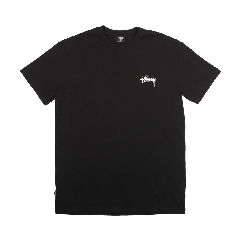 Stussy Pre-Loved 9Orange Dice T-Shirt Black