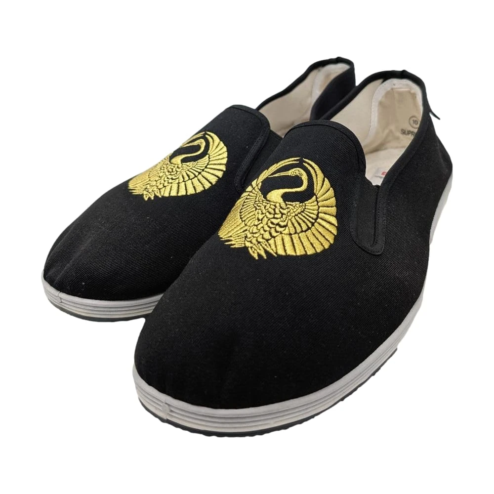 Supreme Pre-Loved Sasquatchfabrix Crane Slip On Shoes Black